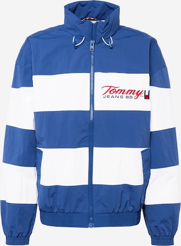 Tommy Jeans Tussenjas 'Timeless' in Blauw: voorkant