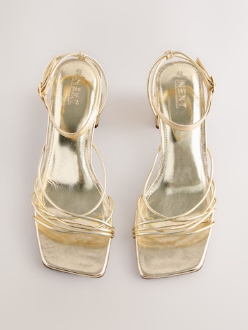 Next Sandalen met riem 'Forever Comfort' in Goud