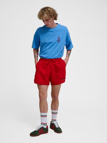 Hummel Board shorts 'Ned' in Red