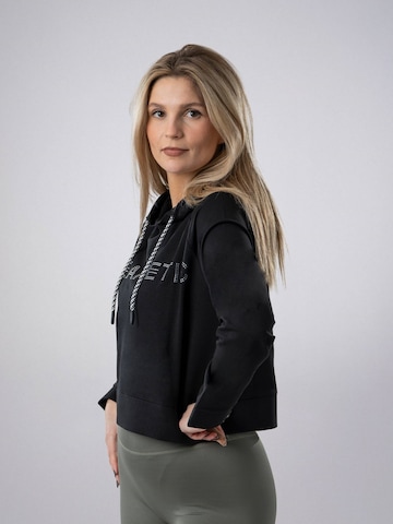 LEAFLETIC Sweatshirt 'Leafletic Women’s Hoodie' i sort