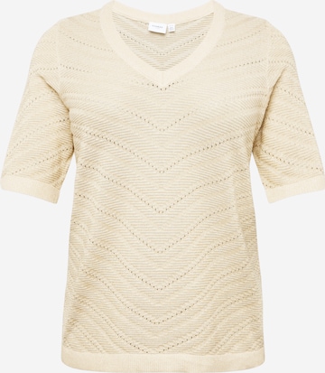 Pullover 'VIESTY' di EVOKED in beige: frontale