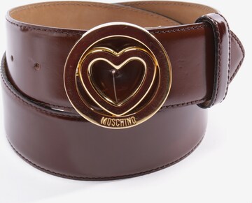 MOSCHINO Belt in XL in Brown: front