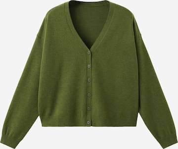 Giacchetta 'NEKKON' di MANGO in verde: frontale