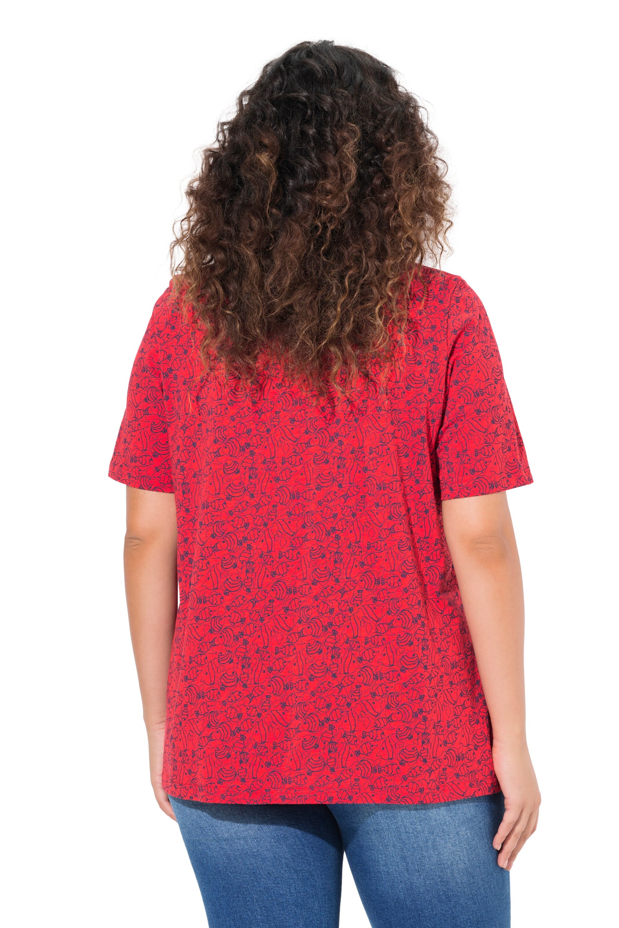 Ulla Popken Shirt in Rood