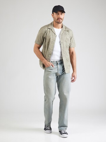 Fit confort Chemise 'SLHHYDE' SELECTED HOMME en vert