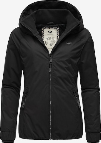 Veste outdoor 'Dizzie' Ragwear en noir : devant