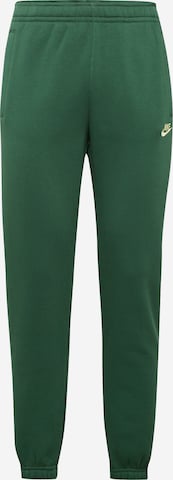 Nike Sportswear Broek 'CLUB FLEECE' in Groen: voorkant