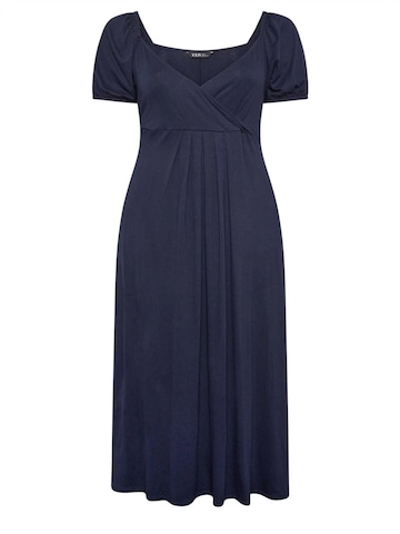 Stil Diva Kleid‌‌‌‌‌ in Blau: Vorderseite