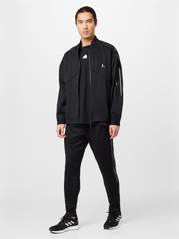 Veste de survêtement 'Tiro Suit-Up Advanced' ADIDAS SPORTSWEAR en noir