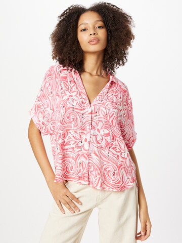 Camicia da donna di River Island in rosa: frontale