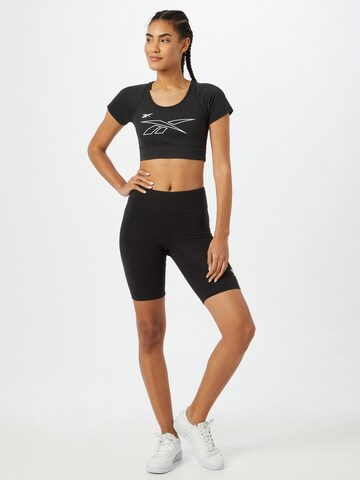 Reebok Skinny Sportbyxa i svart