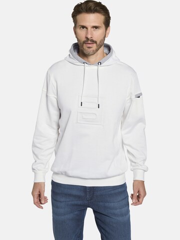 BABISTA Sweatshirt 'Eleganzara' in Wit: voorkant
