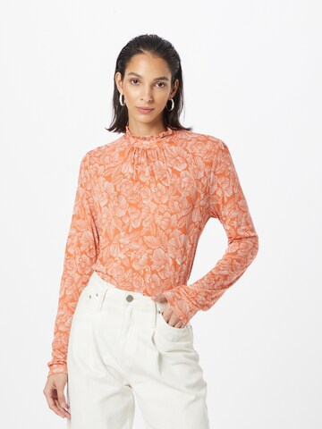 Lindex Shirt 'Erica' in Orange: front