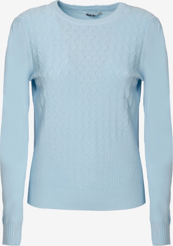 Influencer Sweater in Blue: front