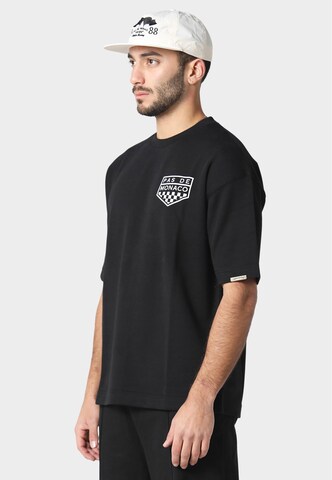 Pas De Monaco Shirt 'IMPASSE' in Zwart