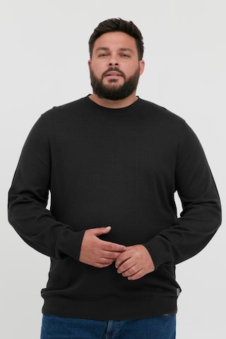 Blend Big Sweatshirt 'BT Lars' in Zwart: voorkant