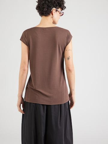 PIECES Shirt 'PCKAMALA' in Brown