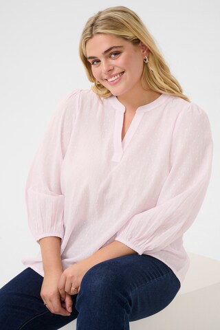 KAFFE CURVE - Blusa 'KCSilla' em rosa