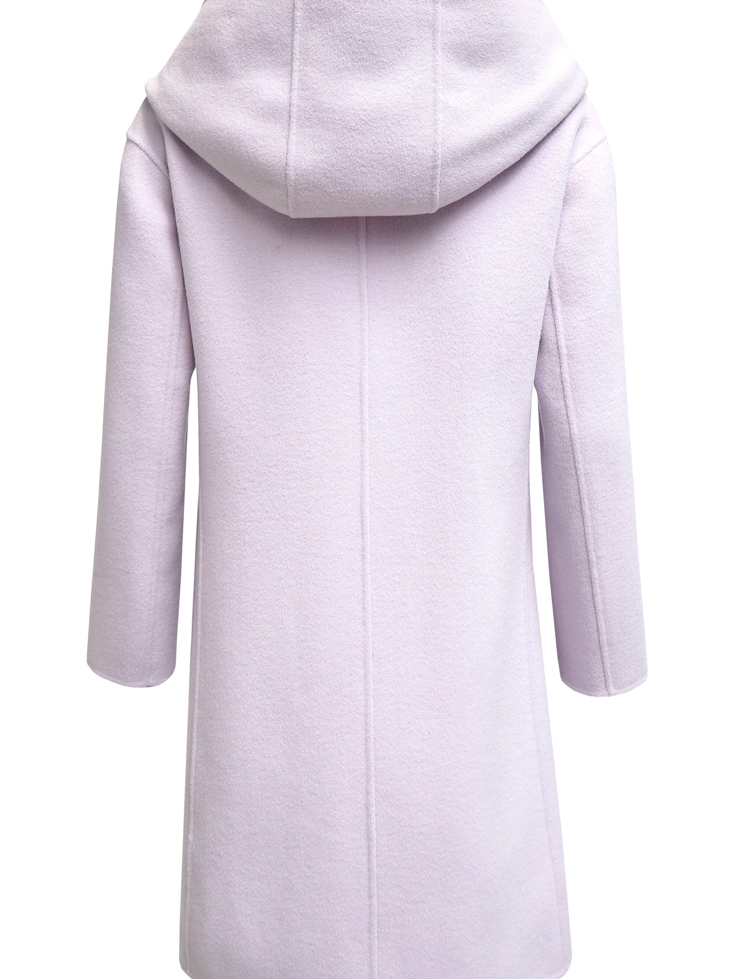 Funk since 1776 Between-Seasons Coat in Purple