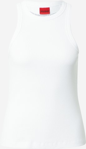 HUGO Top 'Dialta' w kolorze biały: przód