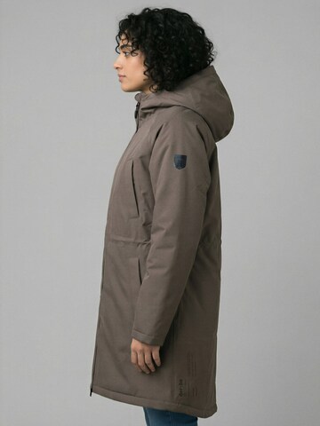 Derbe Winter Coat 'Deutholm' in Brown