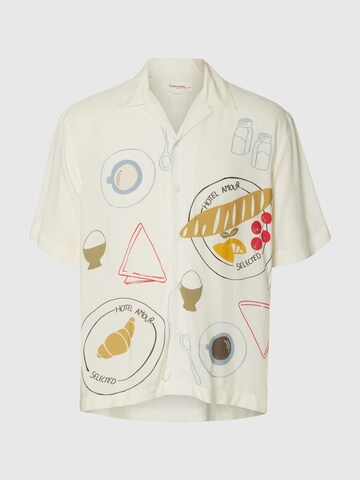 SELECTED Regular Fit Skjorte i hvid