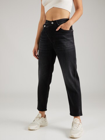 Le Temps Des Cerises Regular Jeans 'COSY' i svart: framsida