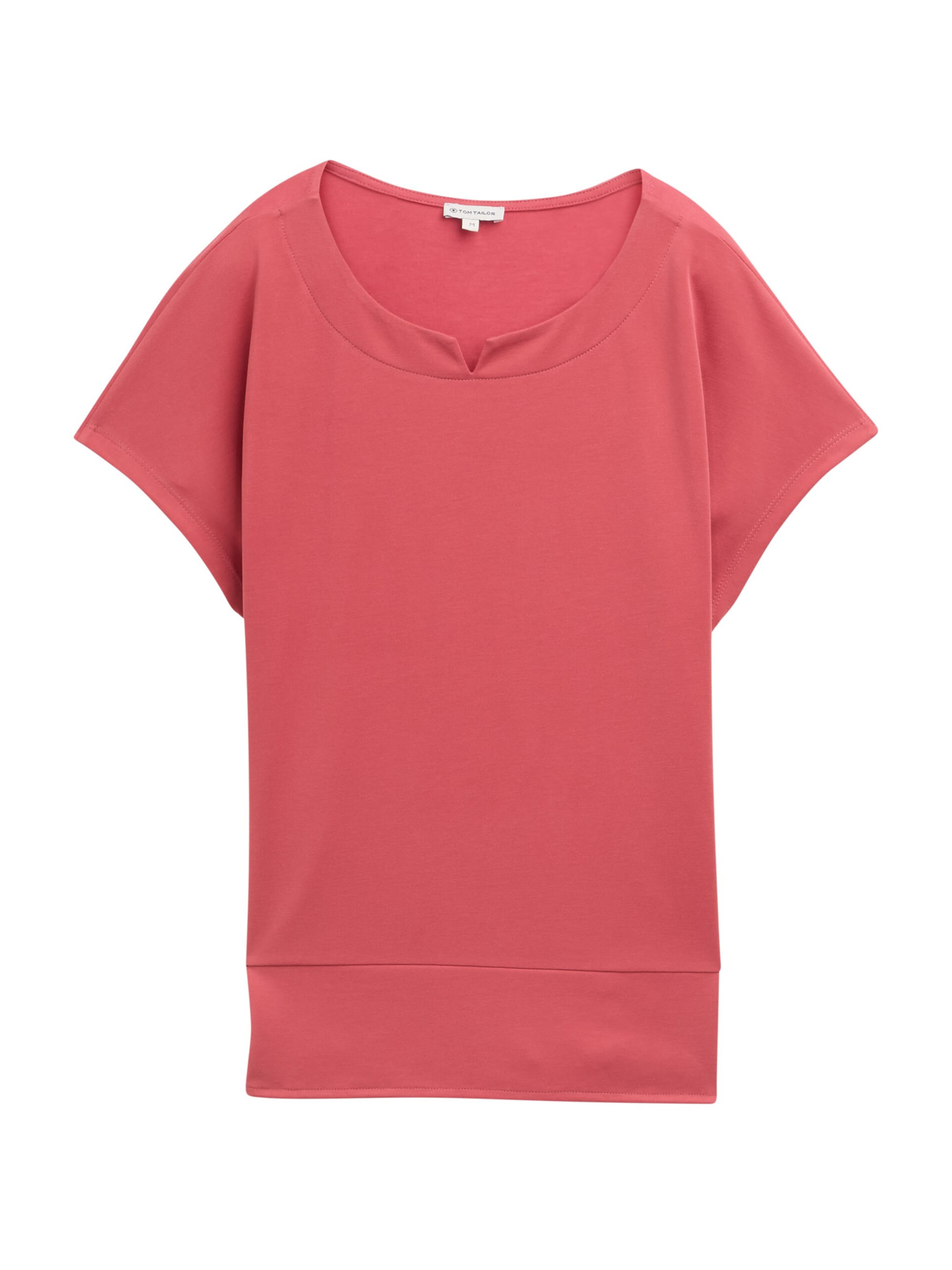 TOM TAILOR Shirt in Rood: voorkant