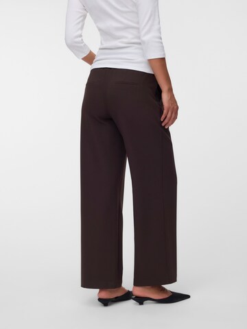 Wide Leg Pantalon 'VMMNAOMI' Vero Moda Maternity en marron