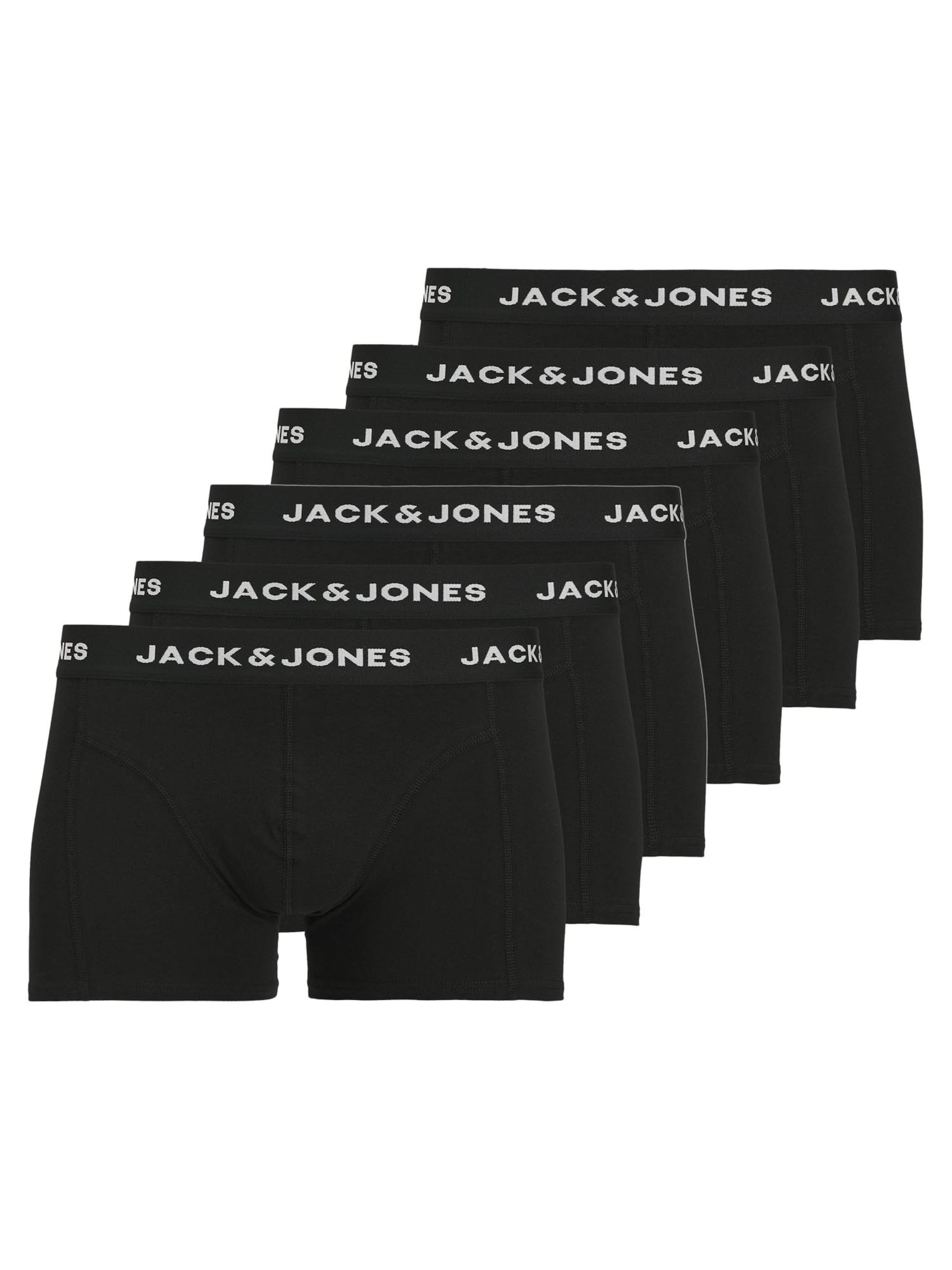 JACK & JONES Boxer shorts 'Anthony' in Black: front