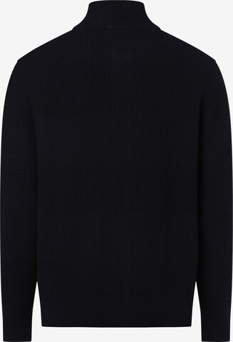 Nils Sundström Knit Cardigan in Blue