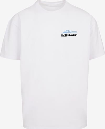 MJ Gonzales Skjorte i røkblå / svart / hvit, Produktvisning