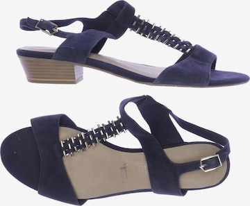 Tamaris Sandalen 42 in Blau: Vorderseite