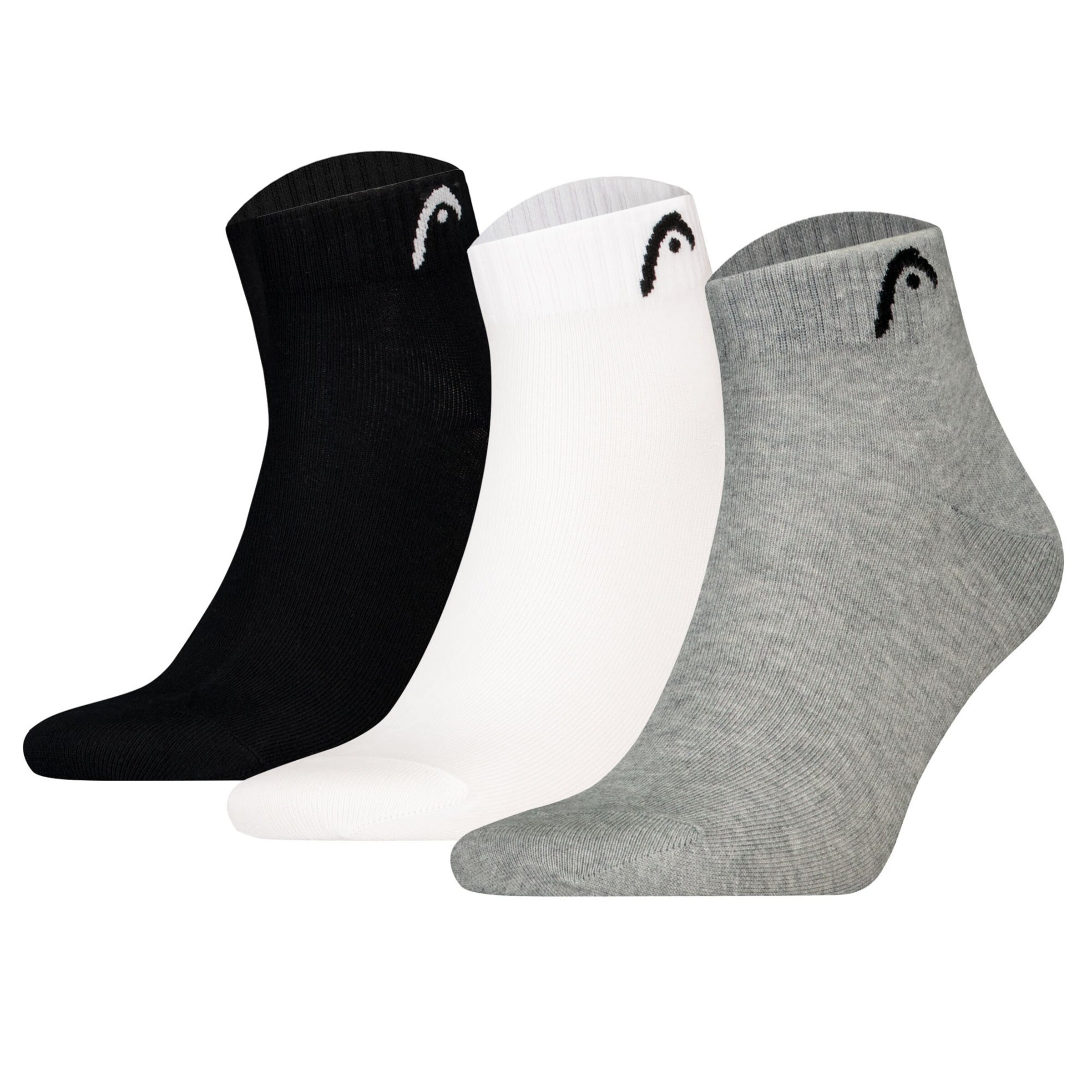 HEAD Athletic Socks in 39-42 in mottled grey / Black / White, Item view