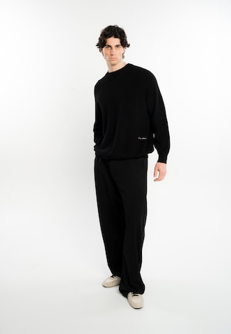 Pull-over Another Cotton Lab en noir
