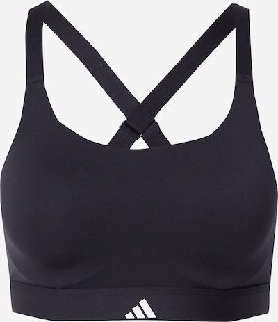 ADIDAS PERFORMANCE Sports bra 'TLRD Impact Luxe' in Black, Item view