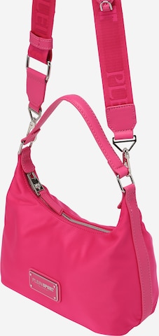Plein Sport Shoulder Bag in Pink: front