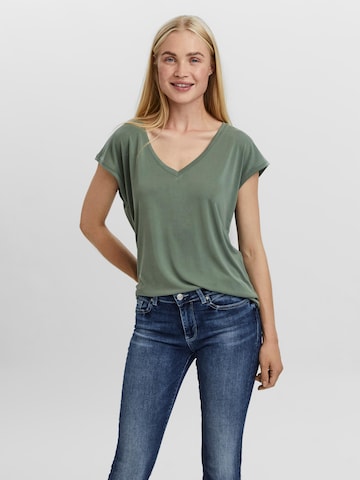 VERO MODA Shirt 'Filli' in Groen: voorkant