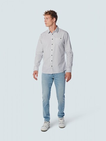 No Excess Regular fit Button Up Shirt in White