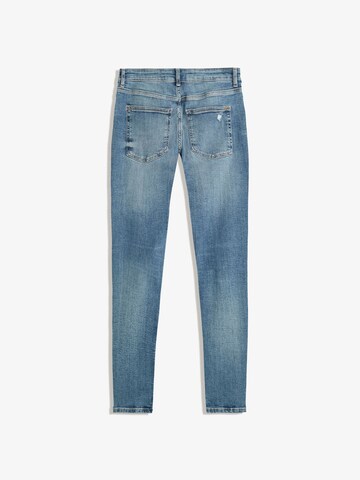 Bershka Skinny Farmer - kék