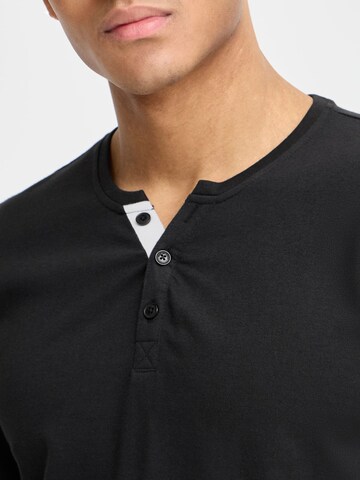BLEND - Camiseta ' HOLEY ' en negro