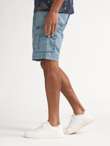 Petrol Industries Regular Cargobroek in Blauw