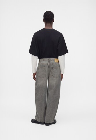 JACK & JONES Baggy Farmer 'JJIJOEY JJCREW' - szürke
