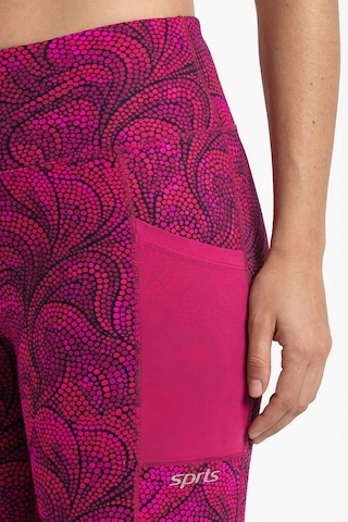 Ulla Popken Skinny Leggings in Pink
