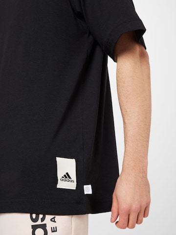 T-Shirt fonctionnel 'Lounge' ADIDAS SPORTSWEAR en noir