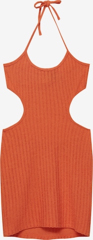 Pull&Bear Jurk in Oranje: voorkant