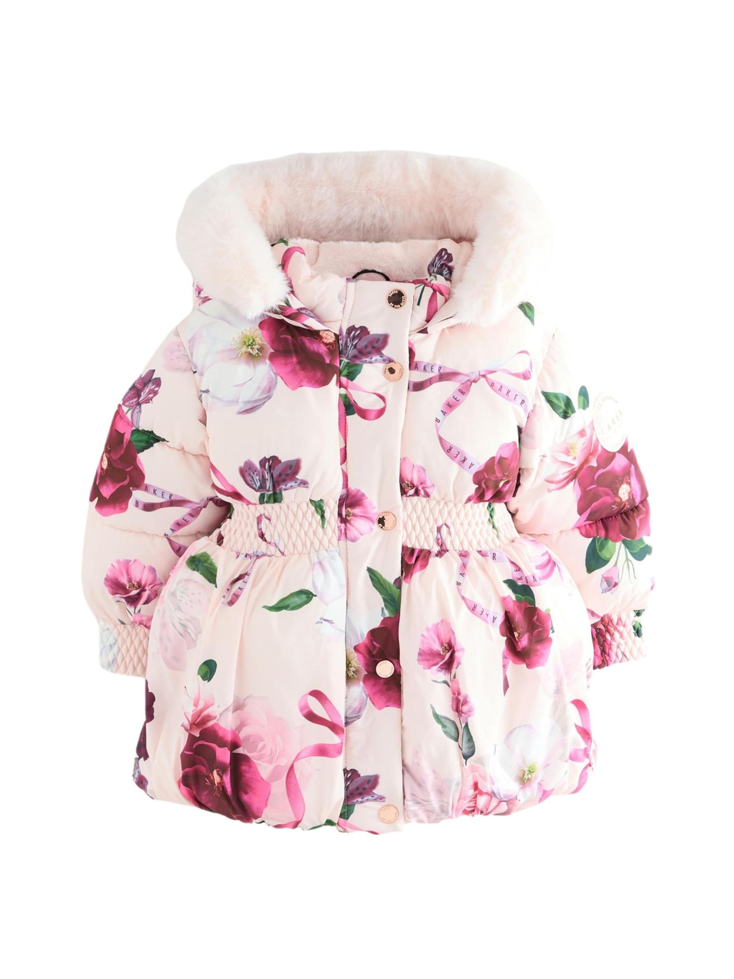 Baker by Ted Baker Палто в розово: отпред