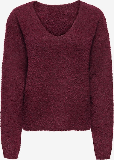 JDY Pullover 'JDYBitten' in XS in weinrot, Produktansicht