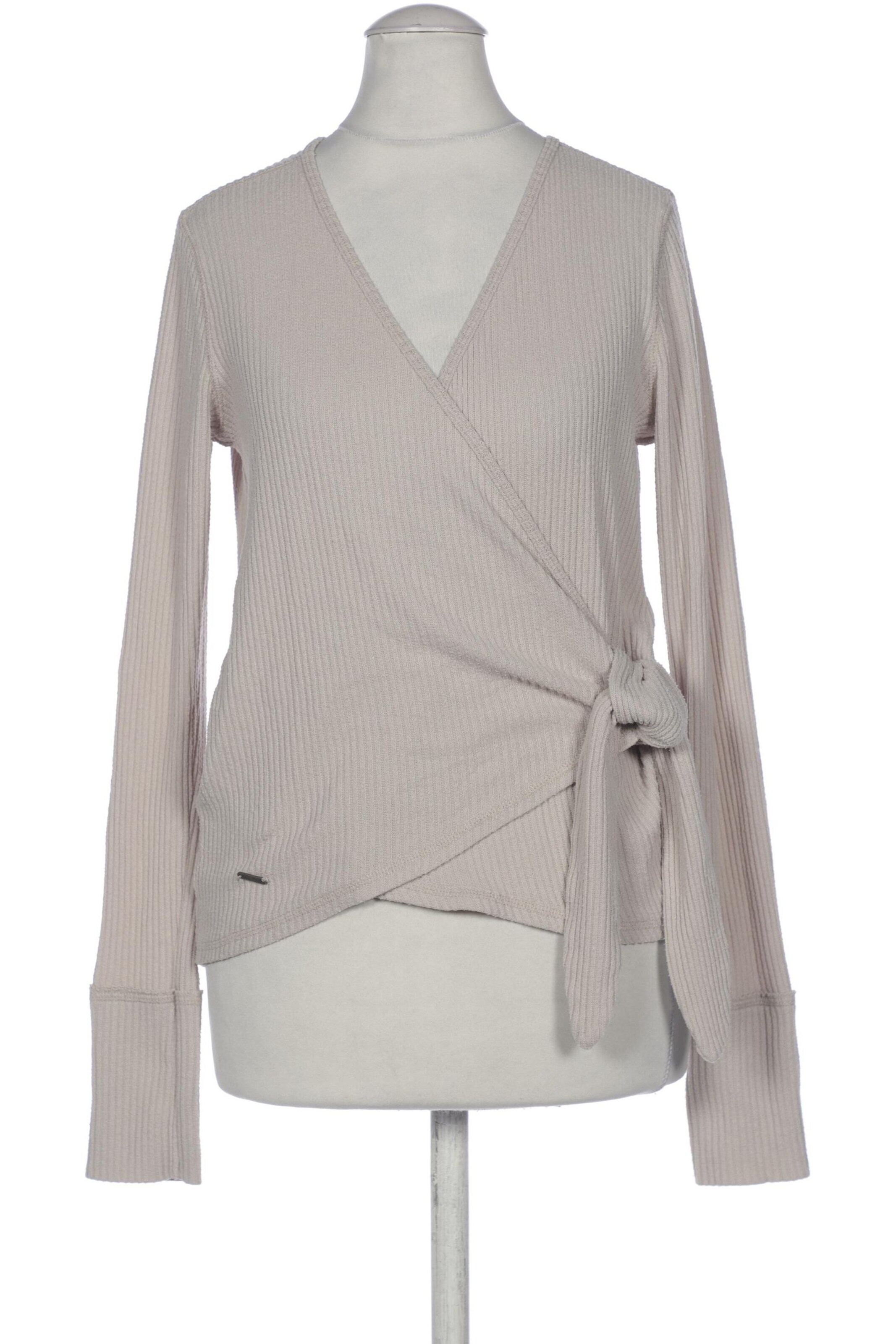 Abercrombie & Fitch Langarmshirt S in Beige: Vorderseite