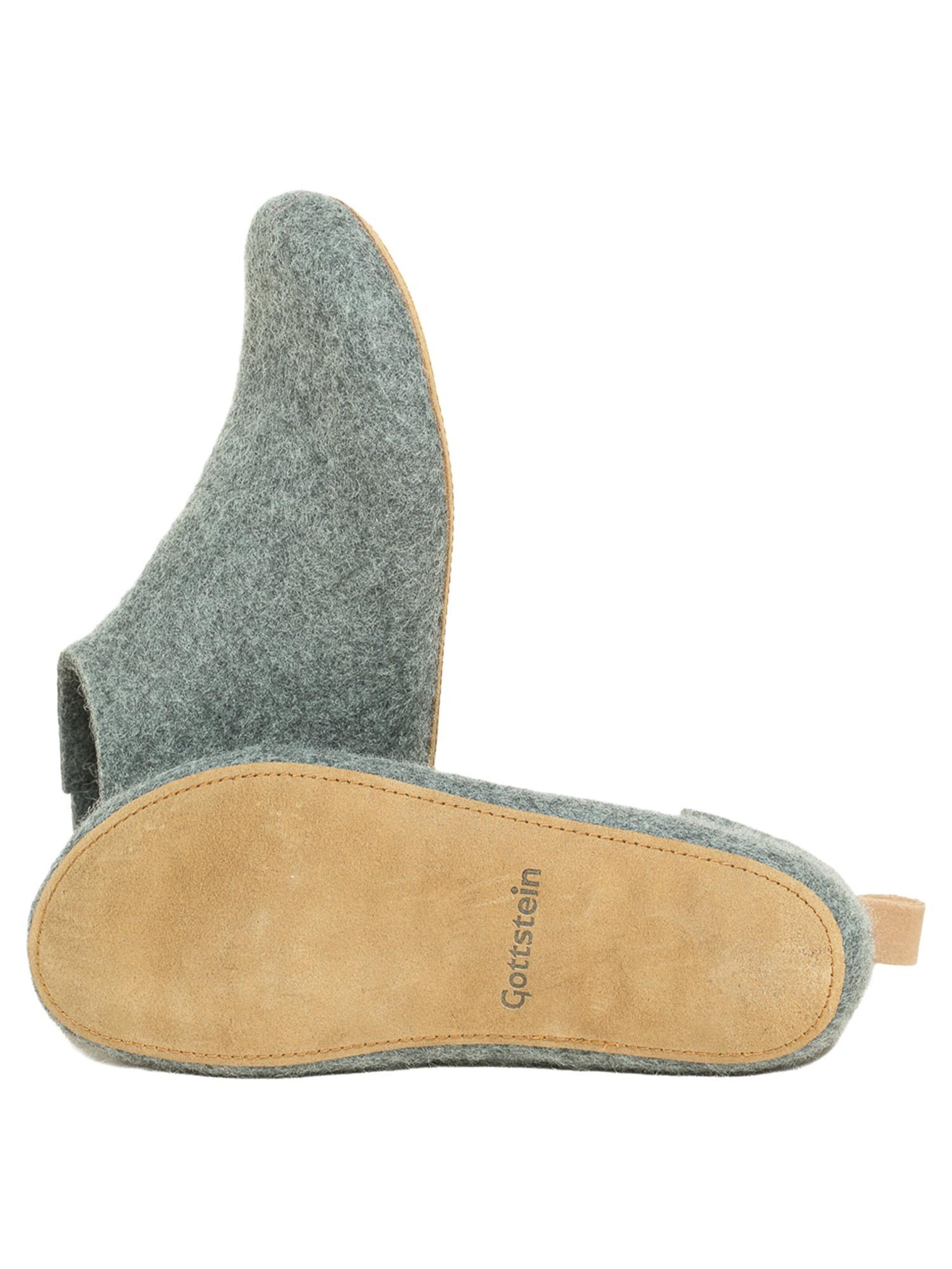 MagicFelt Mules 'Feltboot' in Grey